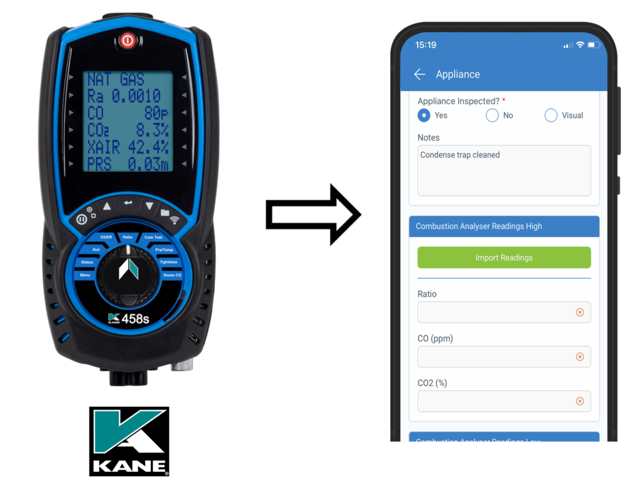 Our Exciting New Integration With KANE Gas Analysers Software Works For You